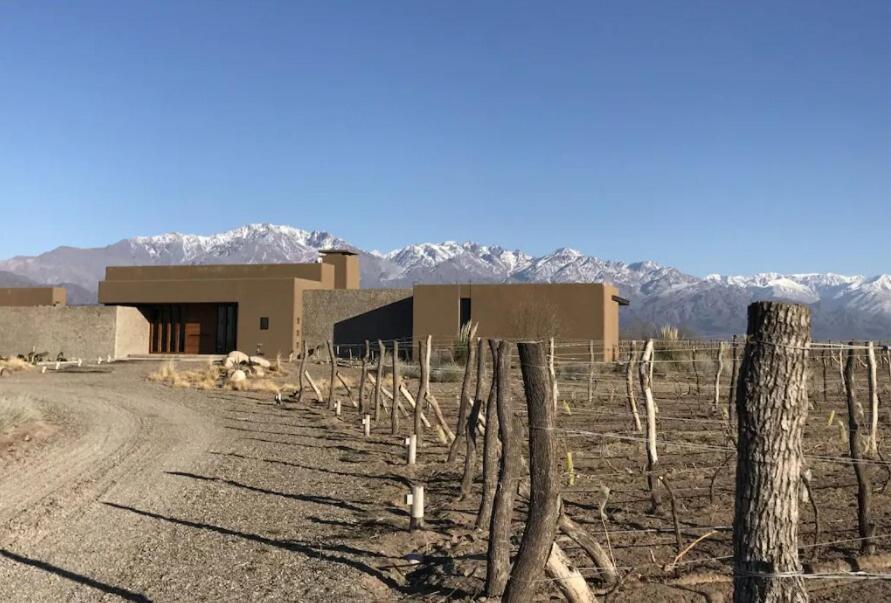 Casa Crux - Bodega Alfa Crux Villa Eugenio Bustos Eksteriør billede