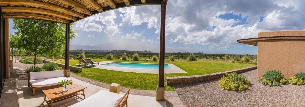 Casa Crux - Bodega Alfa Crux Villa Eugenio Bustos Eksteriør billede